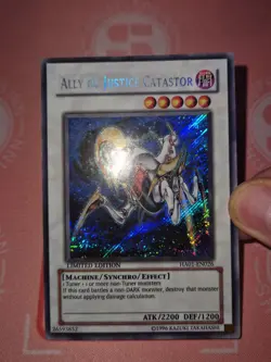 Ally Of Justice Catastor (LP) HA01-EN026 Secret Rare Limited Edition - Image 2