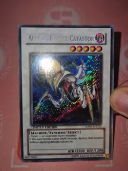 Ally Of Justice Catastor (LP) HA01-EN026 Secret Rare Limited Edition - Image 3