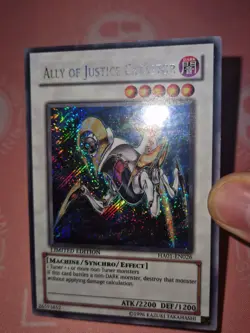 Ally Of Justice Catastor (LP) HA01-EN026 Secret Rare Limited Edition - Image 4