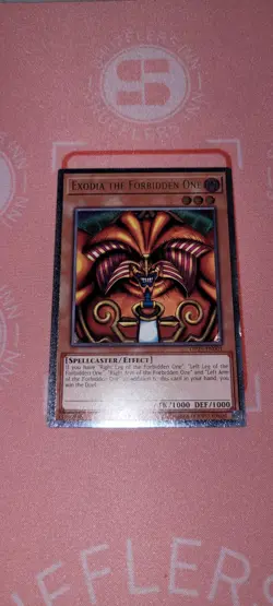 Exodia The Forbidden One (LP) OP25-EN001 Ultimate Rare - Image 1