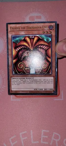 Exodia The Forbidden One (LP) OP25-EN001 Ultimate Rare - Image 2