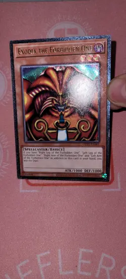 Exodia The Forbidden One (LP) OP25-EN001 Ultimate Rare - Image 3