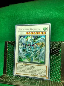 Yugioh - CT05-EN001 - Stardust Dragon - Secret Rare Promo - UNPLAYED CONDITION! - Image 2