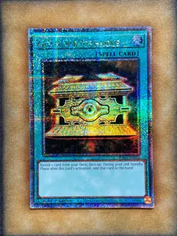 Yugioh Gold Sarcophagus RA02-EN052 Quarter Century Secret 1st Ed NM - Image 1