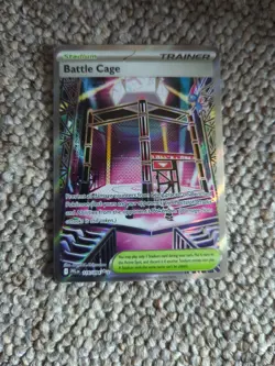 Battle Cage 116/094 Ultra Double Rare Phantasmal Flames Pokemon Card Foil Holo - Image 1
