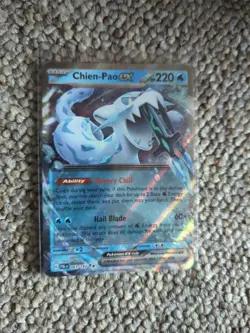 Pokemon TCG Chien-Pao ex 061/193 Paldea Evolved Scarlet Violet Card Foil Holo - Image 1