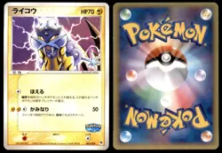 PL Raikou 005/009 Pokepark Blue 2005 Japanese Pokemon Card - Image 1