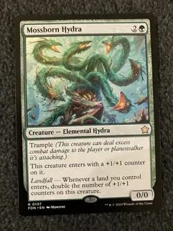 Magic The Gathering MTG - Mossborn Hydra - Foundations - Image 1