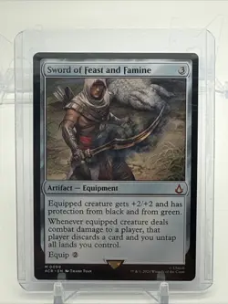 Sword of Feast and Famine Magic The Gathering: Assassin's Creed Regular - Image 1