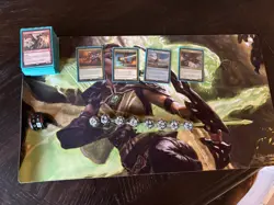 Draconic Domination UR-DRAGON PRE CON Commander Deck, Opened/Sleeved w/ extras - Image 5