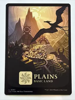 MTG The Lost Caverns of Ixalan Plains Foil 0287 NM - Image 1