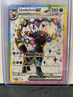 Umbreon Ex 176 Promo Card Prismatic Evolutions Pokemon Card Near Mint - Image 1