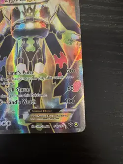 Pokemon TCG Zygarde EX 54a/124 Alternate Art Full Art XY Fates Collide NM/MINT+ - Image 5