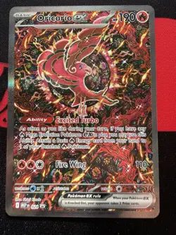 Pokemon TCG Oricorio Ex 024 Black Star Promo Ultra Rare Holo - Image 1