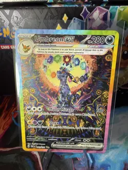 POKEMON TCG: UMBREON EX 161/131 SPECIAL ILLUSTRATION RARE - PRISMATIC EVOLUTIONS - Image 3