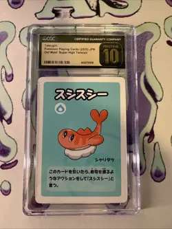 CGC 10 PRISTINE Tatsugiri Old Maid 2023 Japanese Pokemon Card - Image 1