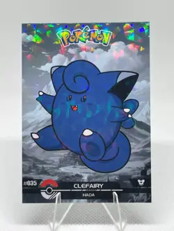 Clefairy #35 - Cracked Ice Holo - Crystal Dark Black 2025 - Pokemon Card - Image 1