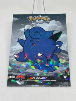 Clefairy #35 - Cracked Ice Holo - Crystal Dark Black 2025 - Pokemon Card - Image 3