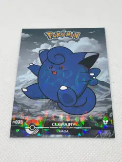 Clefairy #35 - Cracked Ice Holo - Crystal Dark Black 2025 - Pokemon Card - Image 4