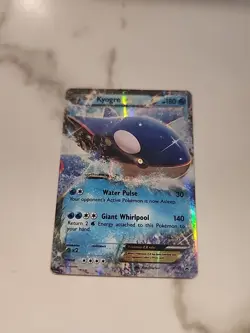 Kyogre EX Pokemon TCG Card XY41 Holo 2015 Black Star Promo - MP - Image 1