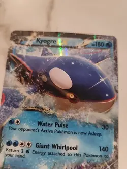 Kyogre EX Pokemon TCG Card XY41 Holo 2015 Black Star Promo - MP - Image 5