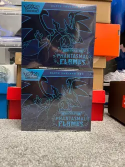 Pokemon TCG Phantasmal Flames - Elite Trainer Box ETB x 5 Bundle New & Sealed - Image 2