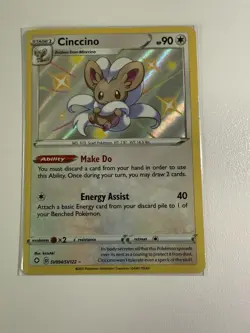 Cinccino SV094/SV122 - Shining Fates: Shiny Vault Holo Rare - Pokemon TCG (NM) - Image 1