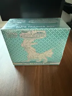 Pokemon TCG : Sun & Moon Crimson Invasion Elite Trainer Box ETB - Sealed New - Image 1