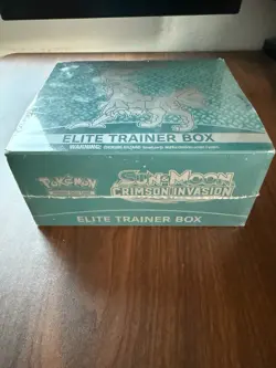 Pokemon TCG : Sun & Moon Crimson Invasion Elite Trainer Box ETB - Sealed New - Image 5
