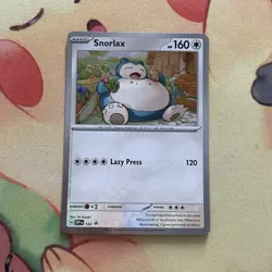 Pokemon TCG | Snorlax X4 Card Bundle | Black Star Promo, Journey Together & More - Image 2