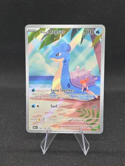 Misty's Lapras 194/182 Sv10: Destined Rivals Holo Art Illustration Rare Pokemon - Image 1