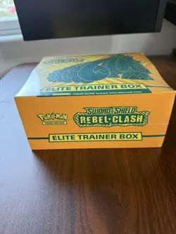 Rebel Clash Elite Trainer Box ETB Sword & Shield Pokemon Factory Sealed - Image 5