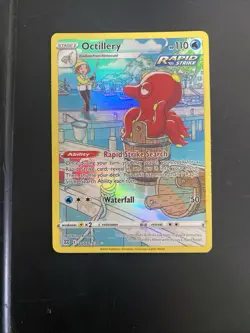 Octillery TG03/TG30 Pokemon Brilliant Stars Full Art Trainer Gallery NM - Image 1