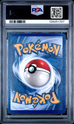 PSA 8 1999 POKEMON FOSSIL 33 GASTLY 1ST EDITION ENGLISH - Image 2