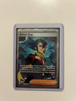 Astors Zug PFL 120 Pokemon Karte Fatale Flammen Full Art Deutsch NM - Image 1