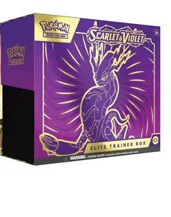 Nintendo Pokemon TCG Scarlet & Violet Elite Trainer Box - 9 Packs - Image 1
