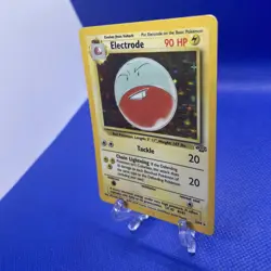 Electrode 2/64 Pokemon Card TCG Jungle Unlimited Holo MP - Image 3