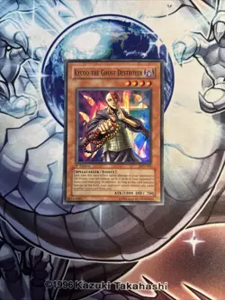 (MC) Yugioh Kycoo the Ghost Destroyer LON-062 1st Edition Super Rare Holo LP - Image 1
