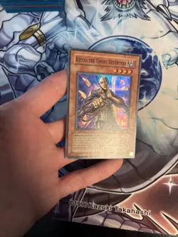 (MC) Yugioh Kycoo the Ghost Destroyer LON-062 1st Edition Super Rare Holo LP - Image 2
