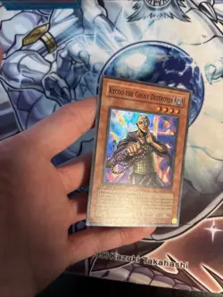 (MC) Yugioh Kycoo the Ghost Destroyer LON-062 1st Edition Super Rare Holo LP - Image 4