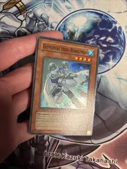 (16) Elemental HERO Bubbleman [1st Edition] YSDJ-EN017 YuGiOh 1st LP - Image 2
