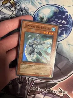 (16) Elemental HERO Bubbleman [1st Edition] YSDJ-EN017 YuGiOh 1st LP - Image 5