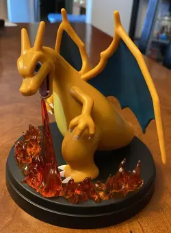 Charizard Card Holder Display Pokemon Super Premium Collection - Image 1