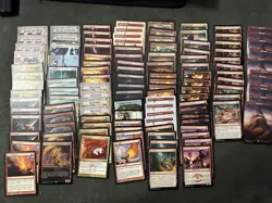 Mtg Magic The Gathering Burn Lot 110+ Cards - Image 1