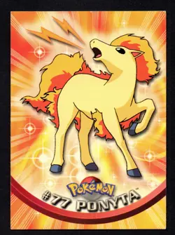 PONYTA #77 CROMO / CARD COLECCION POKEMON TRADING CARDS 1999-2000 TOPPS - Image 1