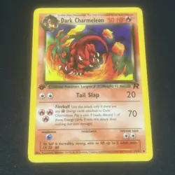 Pokemon Card - Dark Charmeleon Team Rocket 1st Edition 32/82 - Image 1