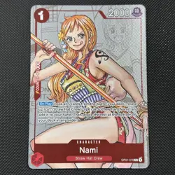 Nami - OP01-016 (Alternate Art) OP01-016 One Piece Promotion Cards Foil - Image 1