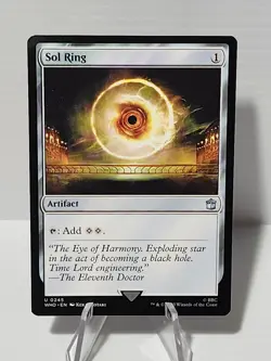 X 1 Sol Ring NM-M Universes Beyond Doctor Who MTG Magic The Gathering - Image 1