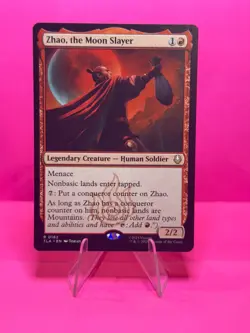 MTG - Zhao, the Moonslayer - Rare - 0162 - Regular- NM avatar, the - Image 1