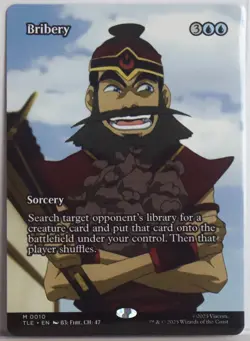 Bribery [New, Near Mint] Borderless {Avatar MTG} - Image 1